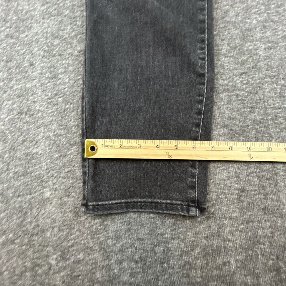 NYDJ Alina Legging Jeans Womens Size 14 34x27 Black Stretch Lift Tuck Mid-Rise - Picture 10 of 11